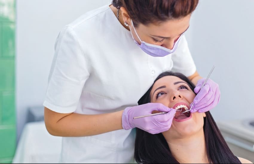 Routine dental checkup at Shifa Al Jazeera Medical Centre in Sharjah