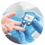 Affordable diabetic test package in Sharjah with tests including blood sugar, HbA1c, urine analysis, creatinine, and free doctor consultation at Shifa Al Jazeerah Medical Centre.