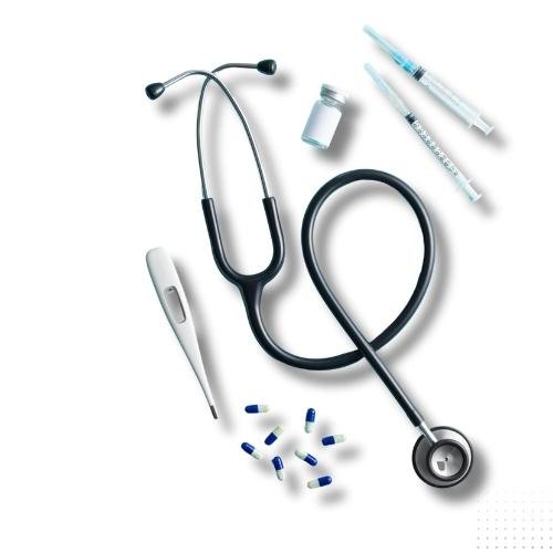 Close-up of diagnostic equipment used in general consultations