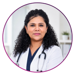 Dr. Hemagayathri Arunachalam gynecologist in Muwaileh Sharjah providing women’s health and pregnancy care