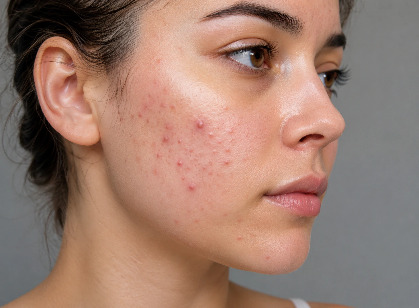 Professional acne treatment consultation for pimples, acne scars, inflammation reduction, and clear skin restoration at Shifa Al Jazeera Medical Centre Sharjah.