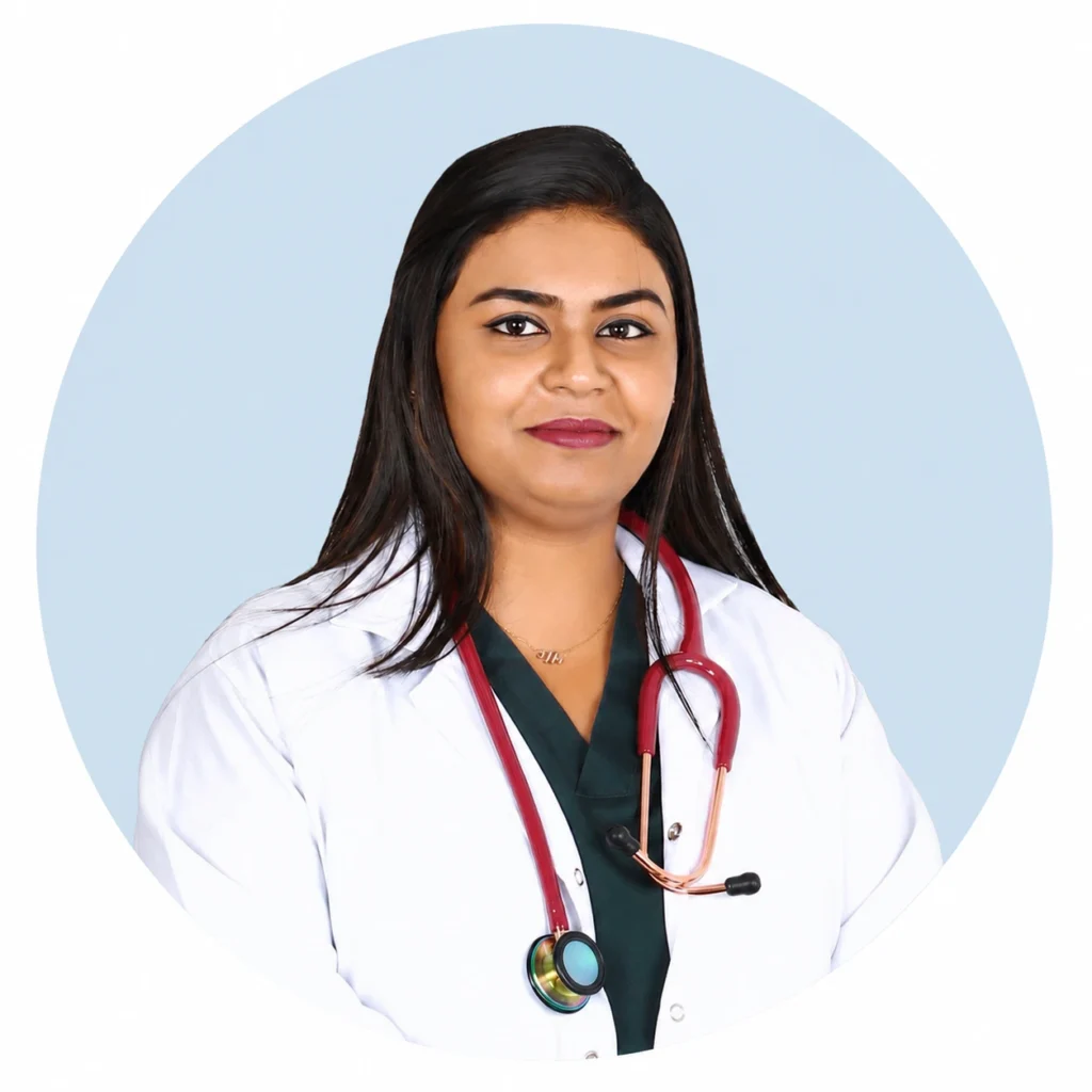 Experienced GP Doctor Nayana Jose at Shifa Al Jazeera Medical Centre Rolla Branch Sharjah