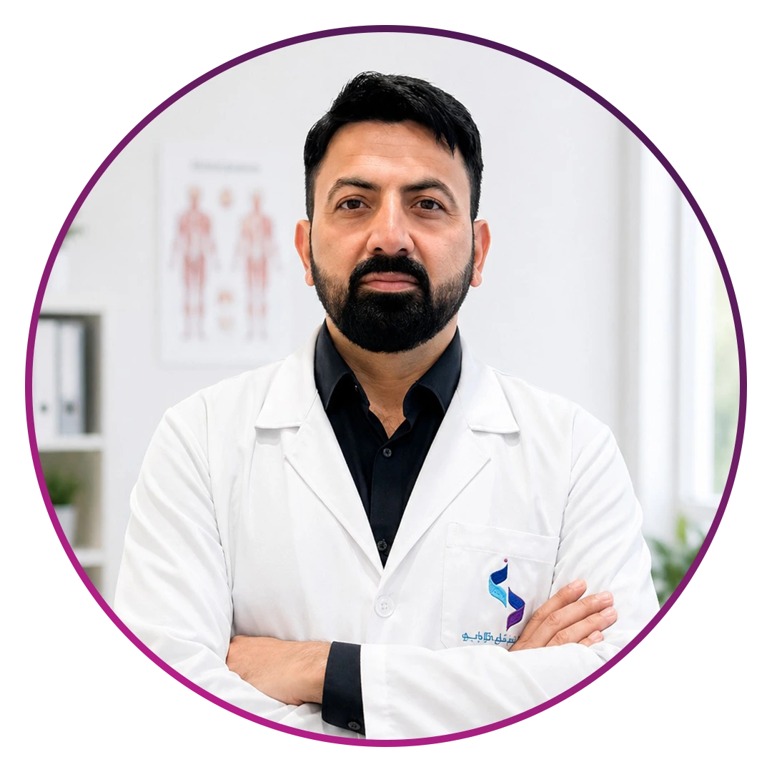 Dr Asad Khan general practitioner doctor at Shifa Al Jazeera Medical Centre Muwaileh Sharjah